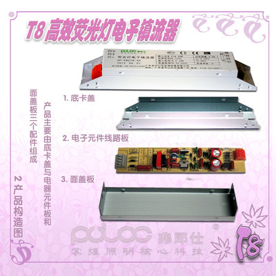 T8镇流器 稀土铝材平板灯的稳定力与低成本之道