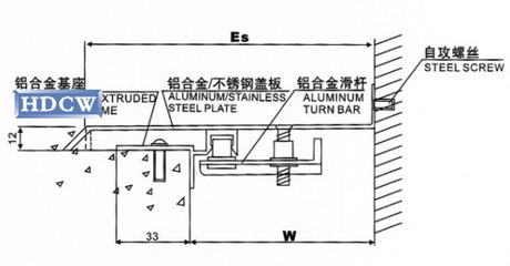 内墙吊顶变形缝的专业解决方案——HDCW铝合金内墙变形缝的优势与应用